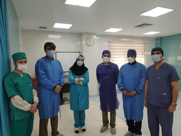بازدید سرپرست دانشکده دندانپزشکی از بیمارستان آموزشی پژوهشی درمانی پورسینا